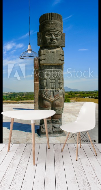 Picture of Toltec sculptures